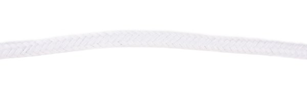 Stofkabel 2x0,75mm2 per rol van 100 meter wit