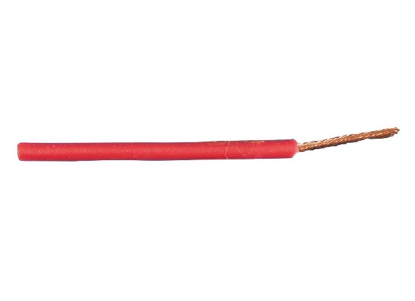 VD-S soepel montagesnoer H07V-K 1,5mm2 rood /100m