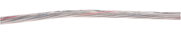 PVC FEP kabel 5x0,75mm2 rond transparant per rol 500m