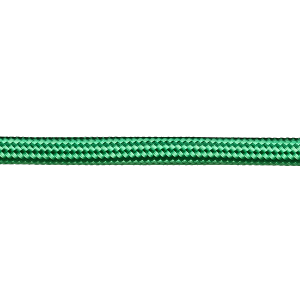 FL stofkabel 2x0,75mm2 glanzend per meter heldergroen