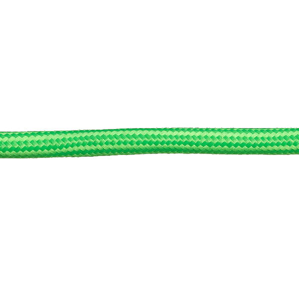 FL stofkabel 2x0,75mm2 per meter fluoriserend groen