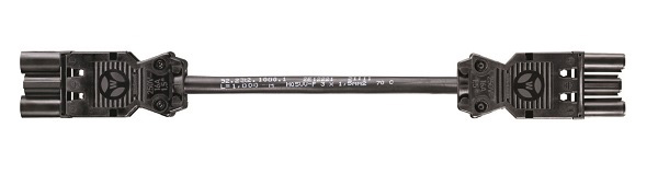 Wieland GST18-3 koppelsnoer 4,0m 3x1,5mm2 Eca zwart