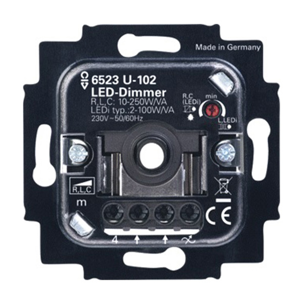 Busch&Jaeger dimmer 2-100W LED 6523-U-102