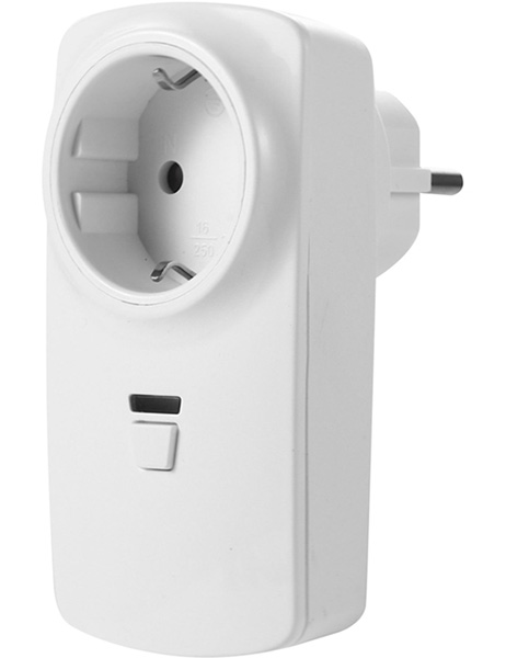 SPL stekkerdimmer 0-75W voor dimbare LED's, 10-150W gloeilampen, 230V halogeenlampen en 12V halogeenlampen met elektronische trafo