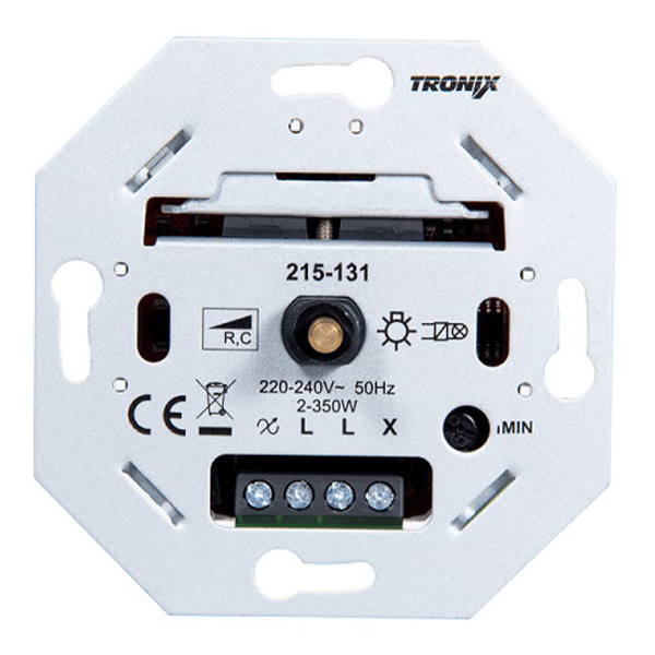 Tronix LED universele druk wissel dimmer 2-350W LED 
