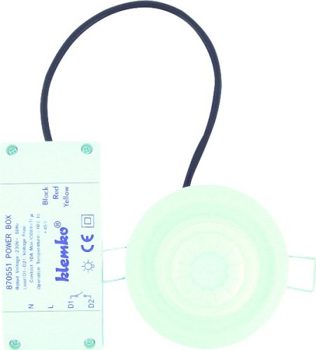 Klemko PIR 360 870551 compleet 10A met 1 potentiaalvrij maakcontact