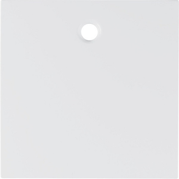 Berker S.1, B.1, B.3, B.7, glas inzetplaat trekschakelaar polarwit RAL9010 glanzend