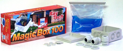 Raytech Magic Box 100 lasdoos + 3 wartels M25 klembereik 12-18mm met Magic Gel afvulling
Geschikt voor YMvKas grondkabel 2x2,5 - 5x2,5 mm2