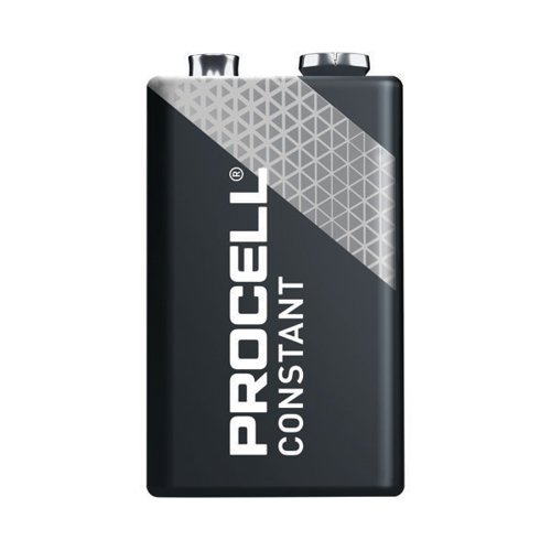Duracell Procell Constant Power PC1604-C 6LR06 blok 9V (E-Block) batterij per doos 10 stuks