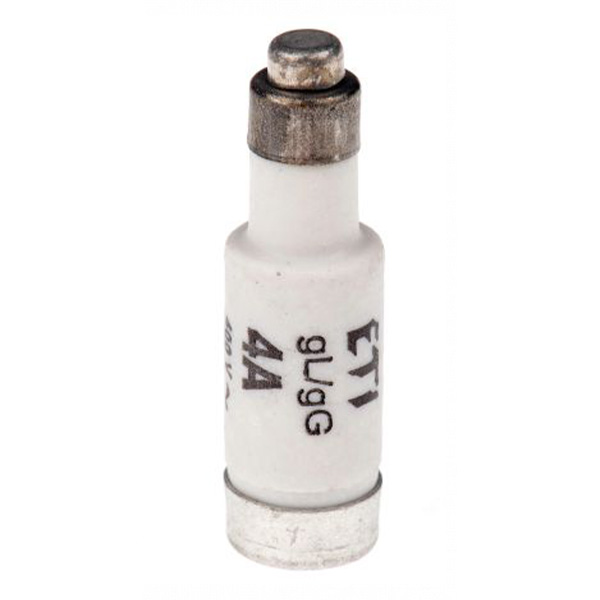Mersen zekering 4A D01 Neozed E14 400V bruin gL-gG traag