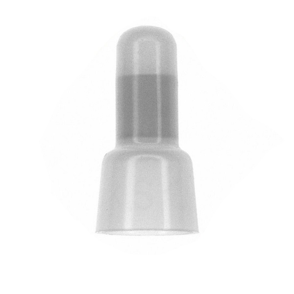 Eindverbinder 0,5-1,5mm2 transparant per 100