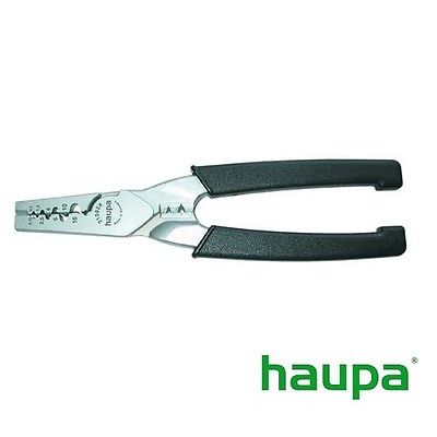 Haupa 210824 perstang 0,5-16mm2 voor geisoleerde en ongeisoleerde adereindhulzen, meerdere openingen