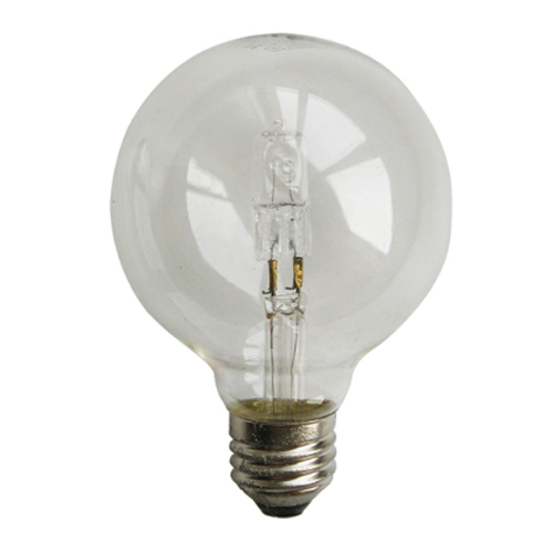 eerlijk Beleefd open haard Globe Eco halogeenlamp 18W E27 230V 95mm Globo helder | First Light