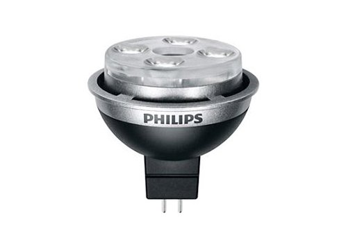 Geschikt is er vlinder Philips Master LED 10W dimbaar MR16 GU5.3 12V 10W=50W 2700K 36° MASTER